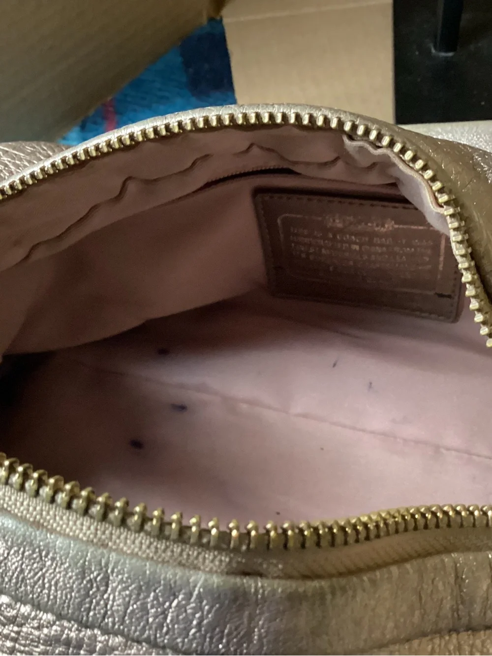 Coach Parker Zip Top Shoulder Bag L0869-13465 - Picture 9 of 11